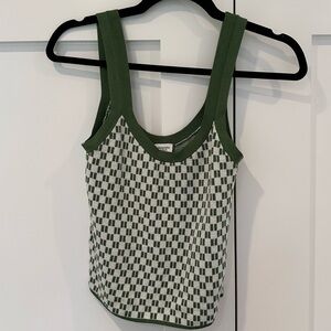 Abercrombie and Fitch Green Knit Top